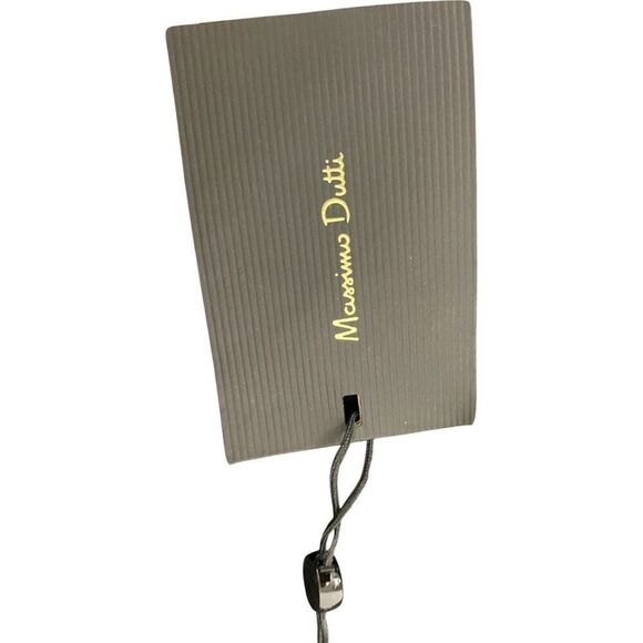 Massimo Dutti Womens Straight Skirt L Large Brown Suede Goatskin 5319/849 NWT - Picture 7 of 13